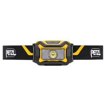 Petzl ARIA 1 Pandelampe, 350 Lumen, Sort-Gul set forfra