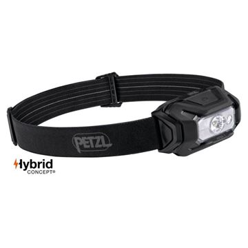 Petzl ARIA 1 RGB Pandelampe, 350 Lumen set i farven Sort