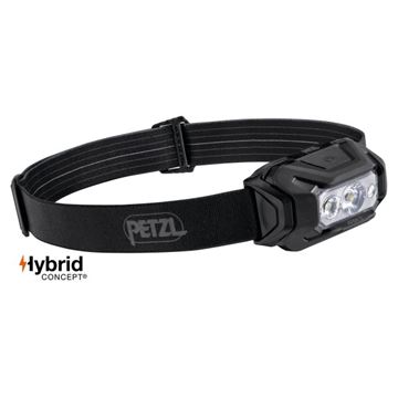Petzl ARIA 2 RGB Pandelampe, 450 Lumen set i farven Sort