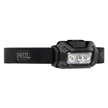 Petzl ARIA 2 RGB Pandelampe, 450 Lumen set i farven Sort fra vinkel