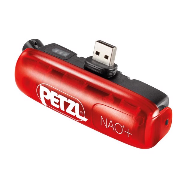 Petzl NAO+ Plus genopladeligt batteri med LED lys
