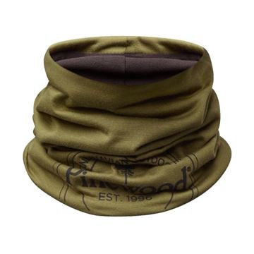 Pinewood 2-lags Neckgaiter Halsedisse set i farven Oliven