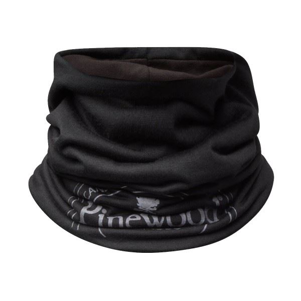 Pinewood 2-Lags Neckgaiter Halsedisse, Sort