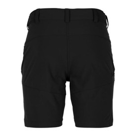 Pinewood Abisko Light Stretch Dame Shorts set i farven Sort bagfra