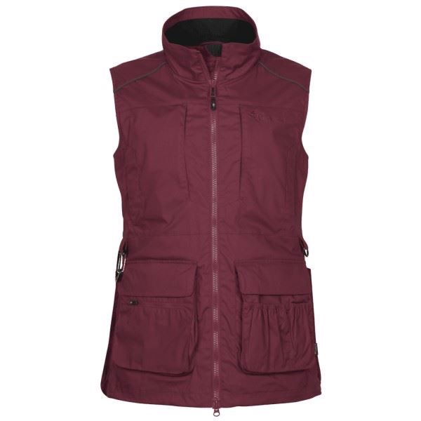 Pinewood Dog Sports Trainer Vest, Dame, Dark Tomato Red, XL