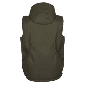 Pinewood Dog Sports Windblocker Vest til herre i farven Moss Green set bagfra