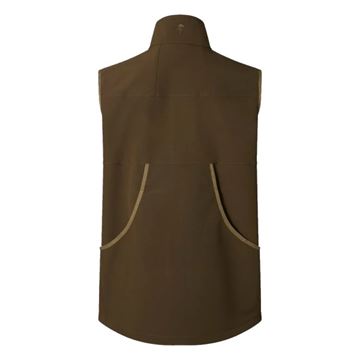 Pinewood Dog Sports Stretch Vest, Herre set i farven Dark Olive bagfra