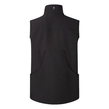 Pinewood Dog Sports Stretch Vest, Herre set i farven Sort bagfra