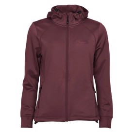 Pinewood Finnveden Hoodie, Dame, set i farven Earth Plum