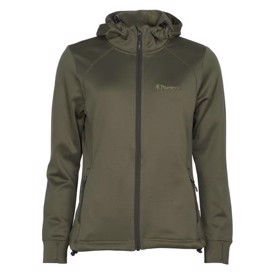 Pinewood Finnveden Hoodie, Dame, set i farven Oliven