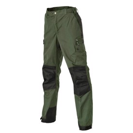 Grønne Lappland bukser fra Pinewood med sorte forstærkninger