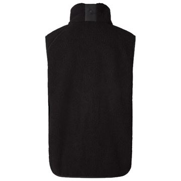 Pinewood Pile Dame Fleece Vest set i farven Sort set bagfra