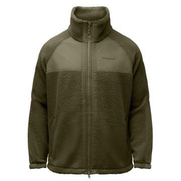 Pinewood Pile Fleece Jakke til Dame set i farven Moss Green