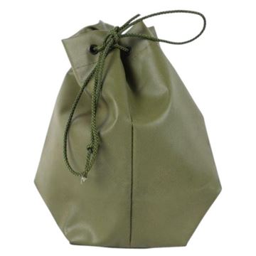 Overtræk til Advarselsblink fra Dansk Militær Grøn gummieret nylon-webbing snorlukning