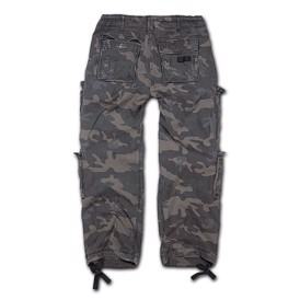 Brandit Pure Vintage cargo bukser i darkcamo 