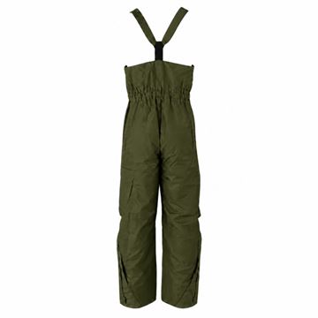 Regnbukser, Dansk militær, MC-ordonnans M/84, Grøn, Brugt set bagfra