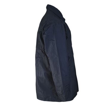 Regnjakke, UK, RAF, Blå, Brugt set fra siden