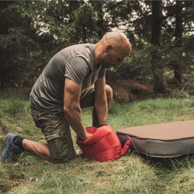 Pumpesæk og drybag fra Robens