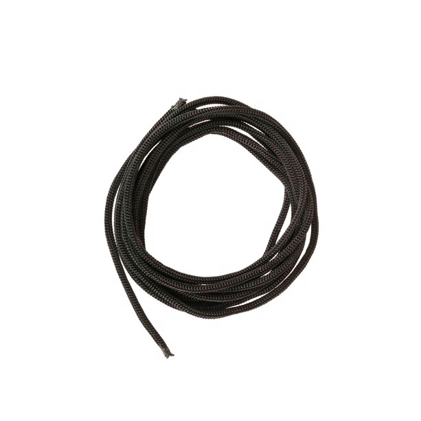 Runde, sorte snørebånd på 75 cm