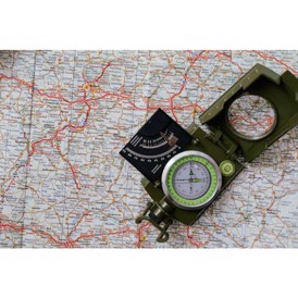 Lær hvordan du aflæser et kort og kompas