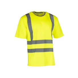Safestyle t-shirt med refleksstriber