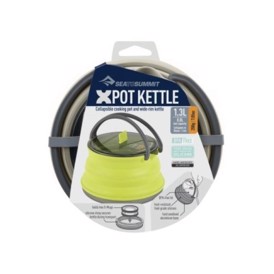 Foldbar kedel X-Pot Kettle fra Sea To Summit set i emballage