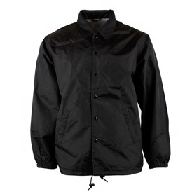 Official Security jakke i sort nylon 