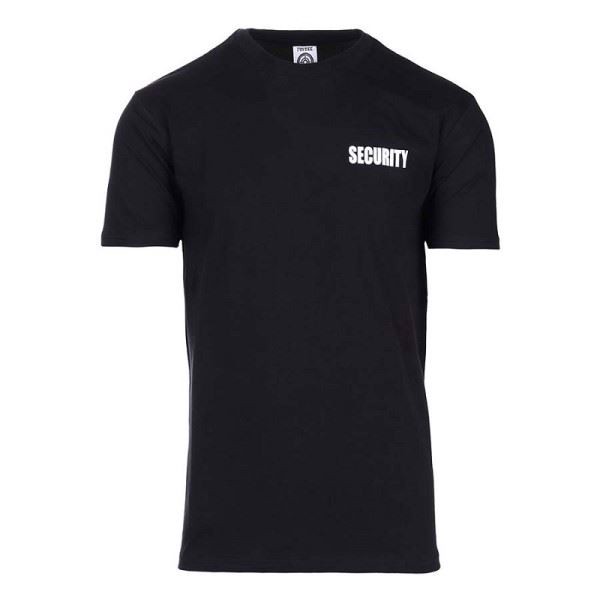 T-shirt med SECURITY print