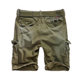 Brandit Cargo shorts Shell Valley Heavy Vintage i oliven