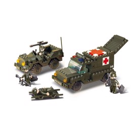 Militærambulance legetøj fra Sluban