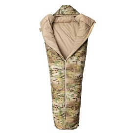 Snugpak Softie Antarctica RE Sovepose set i farven MultiCam med åben top