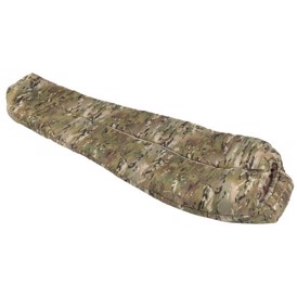 Snugpak Softie Antarctica RE Sovepose set i farven MultiCam set fra vinkel