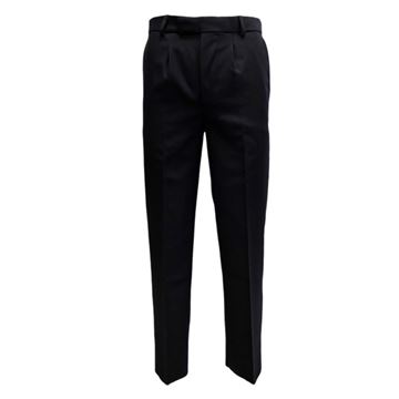 Søværnets Udgangsuniforms Bukser M/69, Ubrugt, set bagfra