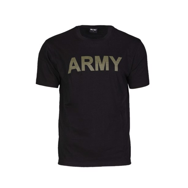 Herre T-shirt med Army print fra Mil-Tec