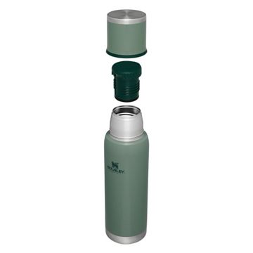 Stanley Adventure To-Go Termoflaske, 1 liter set i farven Hammertone Green med detaljer