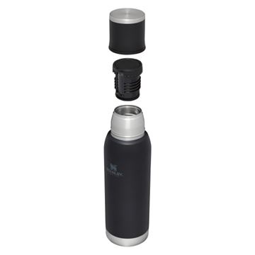 Stanley Adventure To-Go Termoflaske, 1 liter set i farven Sort med detaljer