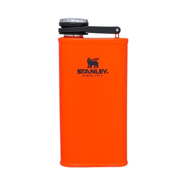 Stanley Classic Flask Lommelærke 0,23 Liter i farven Blaze Orange