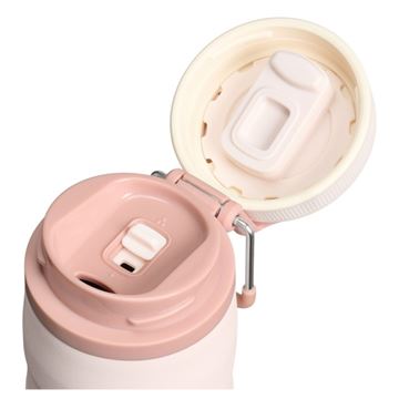 Stanley IceFlow Bottle Twist Flip 2.0, 0,47 liter set i farven Rose Quartz med detaljer