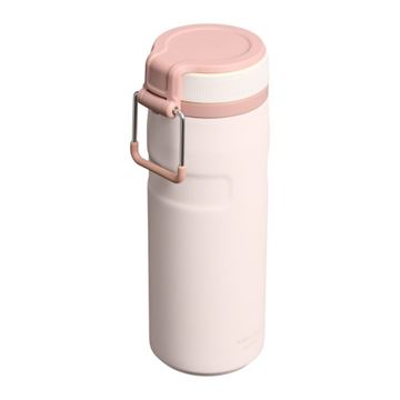 Stanley IceFlow Bottle Twist Flip 2.0, 0,47 liter set i farven Rose Quartz fra vinkel