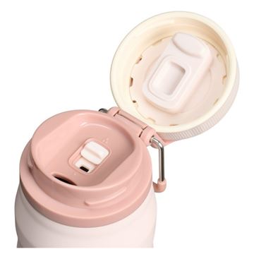 Stanley IceFlow Bottle Twist Flip, 0,7 liter set i farven Rose Quartz med detaljer