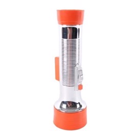 Stavlygte i metal med blinkefunktion