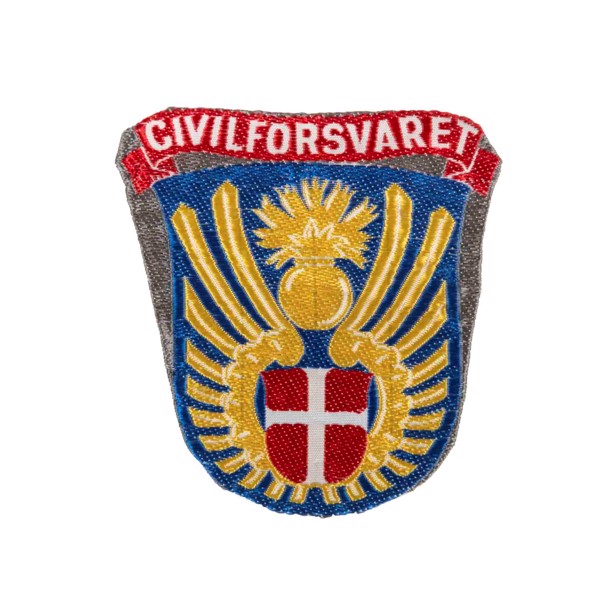 Civilforsvarets stofmærke