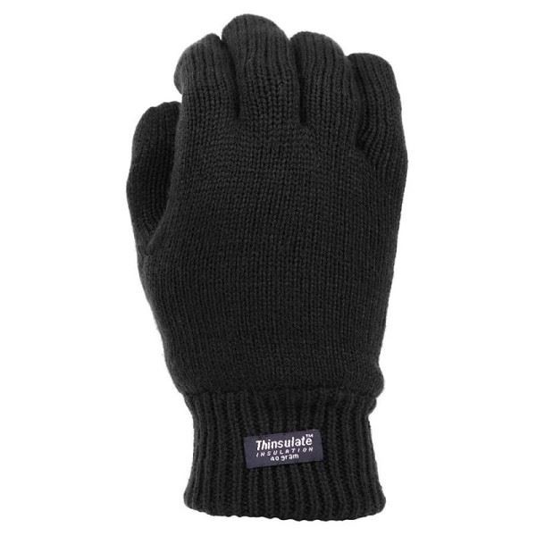 Strikkede handsker med Thinsulate-for