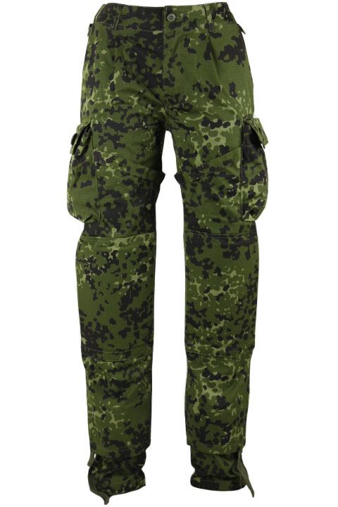 Over hoved og skulder aspekt jeg lytter til musik Køb Tacgear Commando-pants M/84 camouflage hos 417.dk