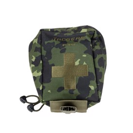 Tacgear førstehjælpspouch i M/84 camouflage