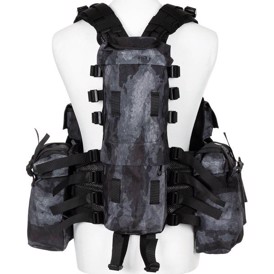 Tactical Kampvest set i farven HDT Camo Le bagfra