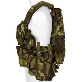 Tactical Kampvest set i farven M95 CZ Camo fra siden