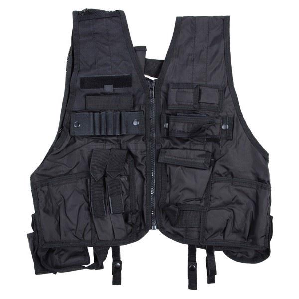 Tactical Luxe Vest i farven sort