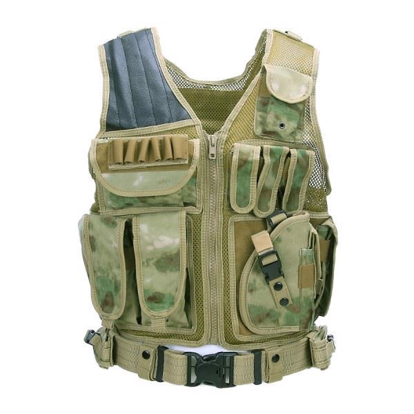 101 INC Tactical Predator Vest, Camouflage, ICC FG