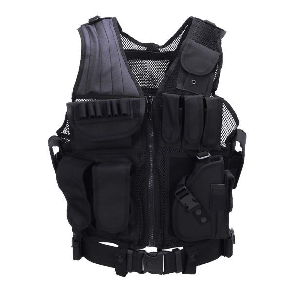 Tactical Predator Taktisk vest i farven Sort